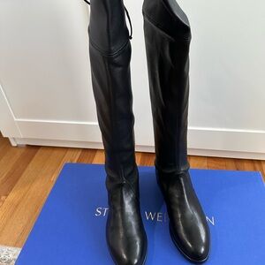 ✨NWT✨ Stuart Weitzman Black Knee-High Boots